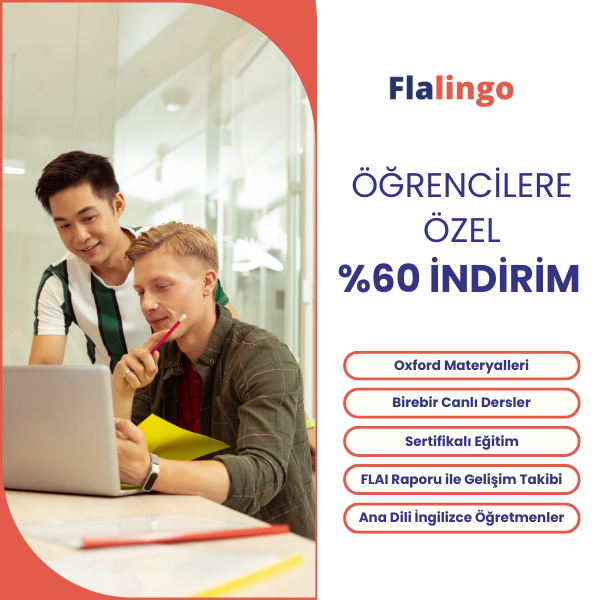 Flalingo ile Yapay Zeka Destekli Online İngilizce Eğitiminde %60'a Varan Öğrenci İndirimi fotoğrafı